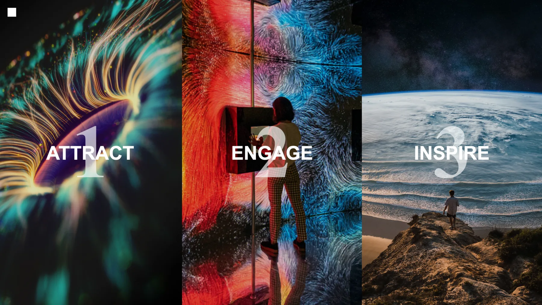 Abbott Attract Engage Inspire chapter slide