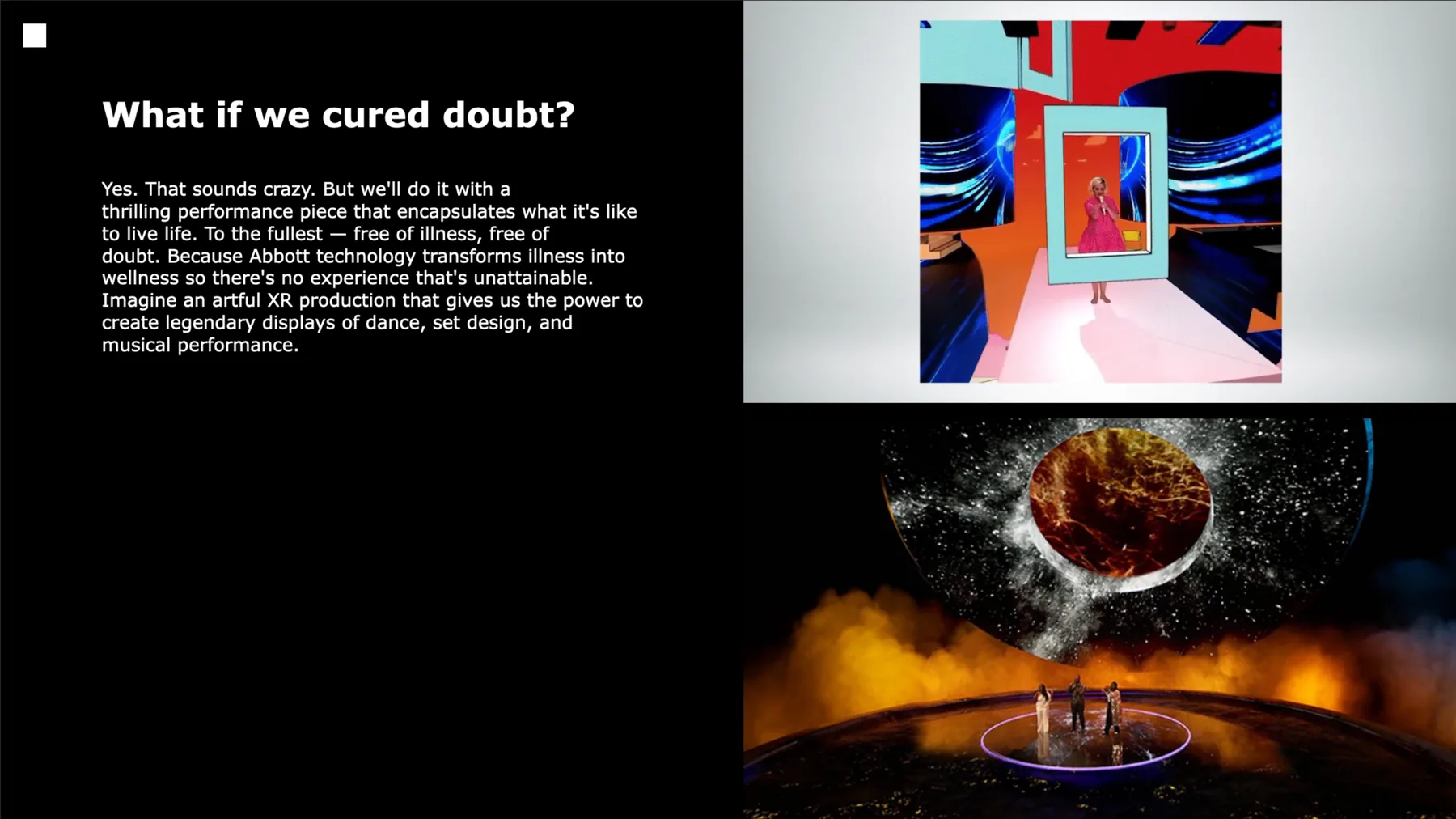 Abbott What if we cured doubt concept slide