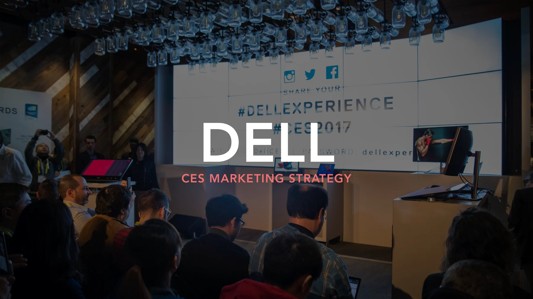 Dell CES marketing strategy title slide